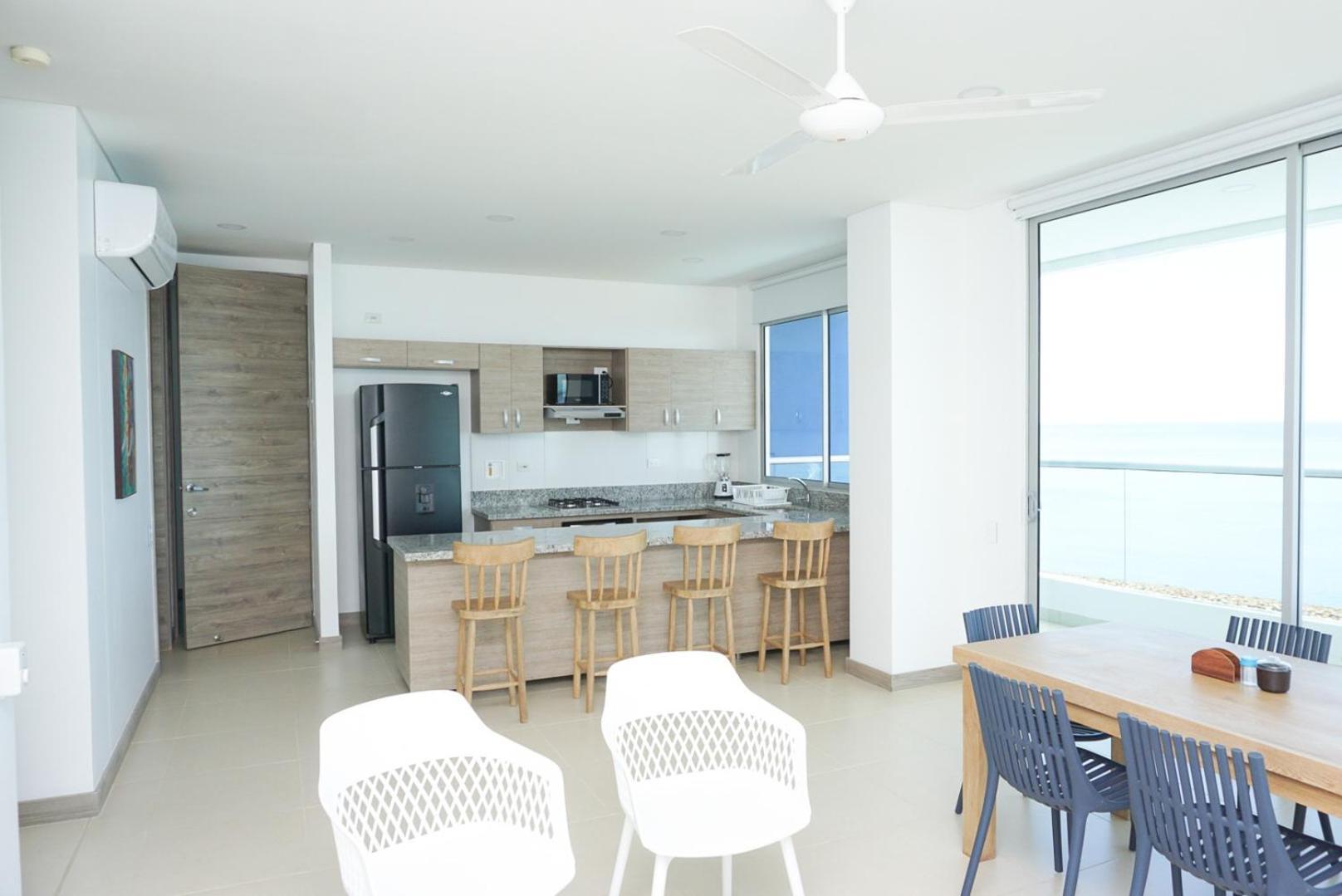 Magico Apartamento Frente Al Mar 3 Habitaciones Paz282 โกเวญาส ภายนอก รูปภาพ